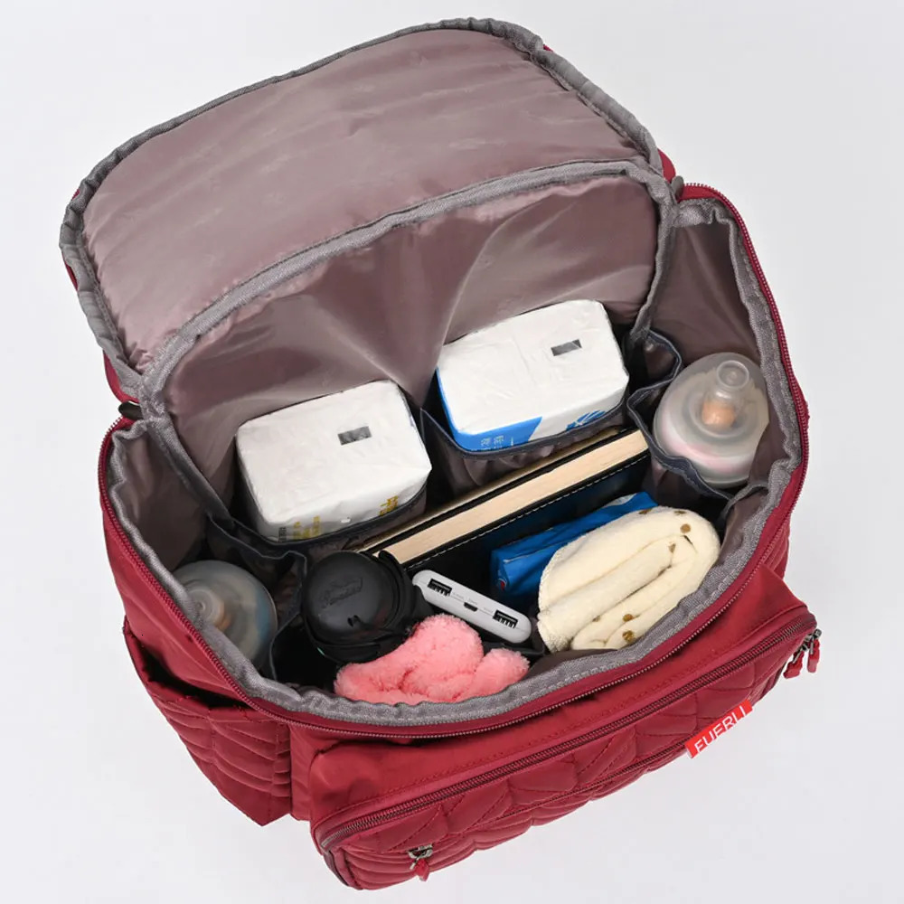 born Diaper Bag Mummy Maternity Waterproof Nappy Bag Baby Travel Backpack Diaper Organizer Nursing Bag For Baby Stroller 250227