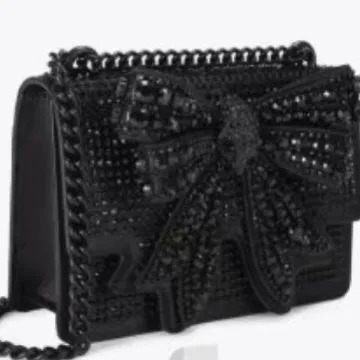 Ship from US Arrival Bowknot Mini Bag Evening Party Fashion Womens Shiny Sweet Shoulder and Crossbody Chain 250227FBB