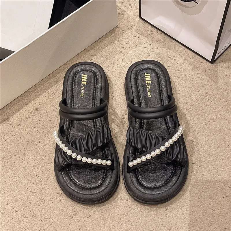 Trendy Shoes Slippers Indoor Funny Cotton Cute Style Flat Bottom Fashion Free shipping 2025 Summer Footwear