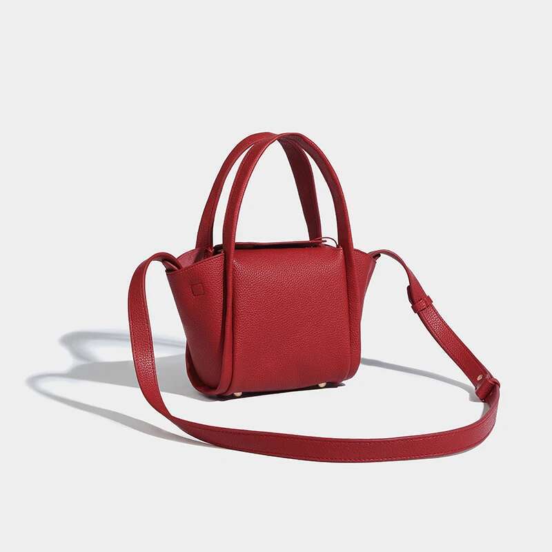 Small Bucket Tote Bags For Women Designer Handbags And Purses 2024 New In Fashion Simple Commuting Shoulder Crossbody