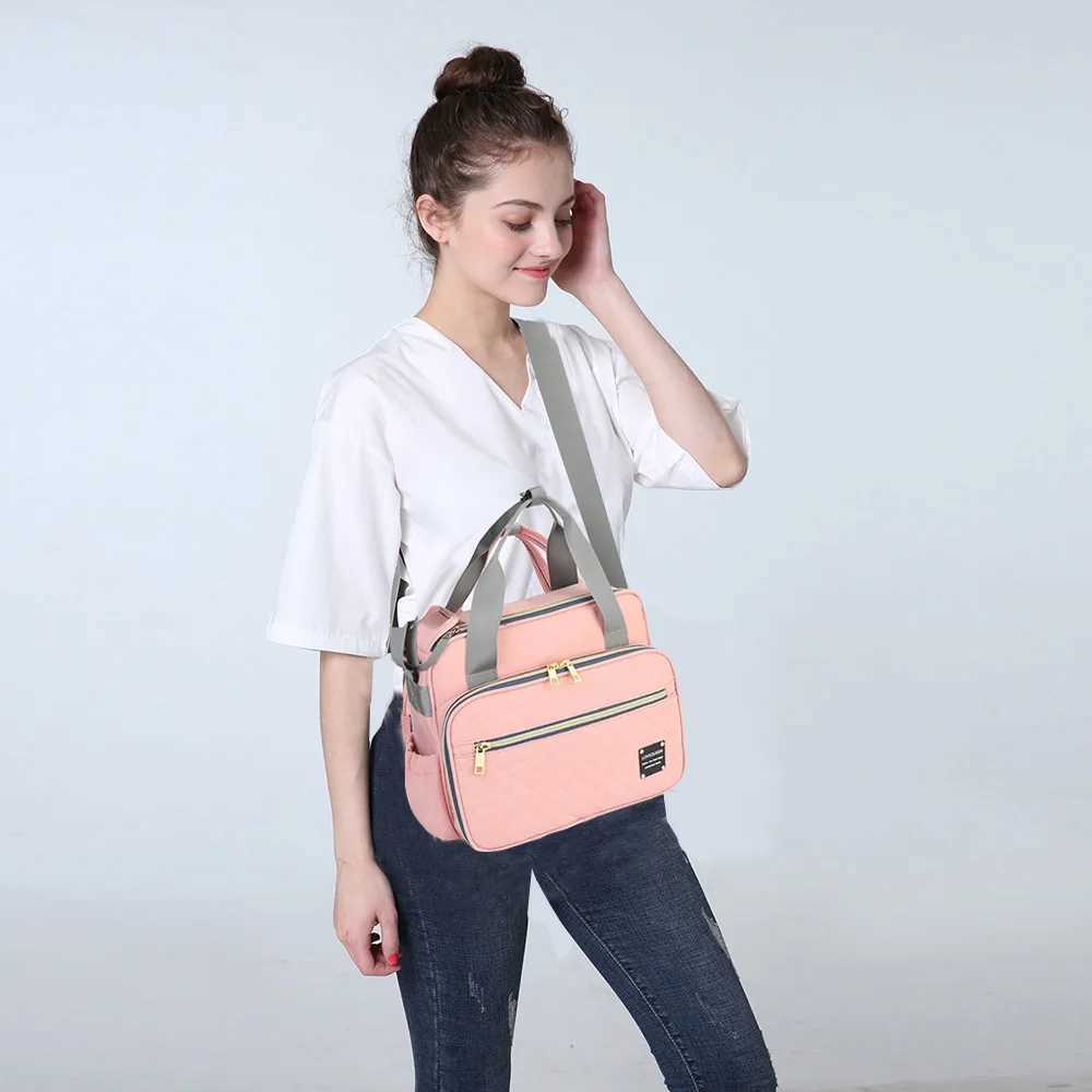 Diaper Bags New Style Waterproof Diaper Bag Large Capacity Messenger Travel Bag Multifunctional Maternity Mother Baby Stroller Nappy Bags Y250227YA1I