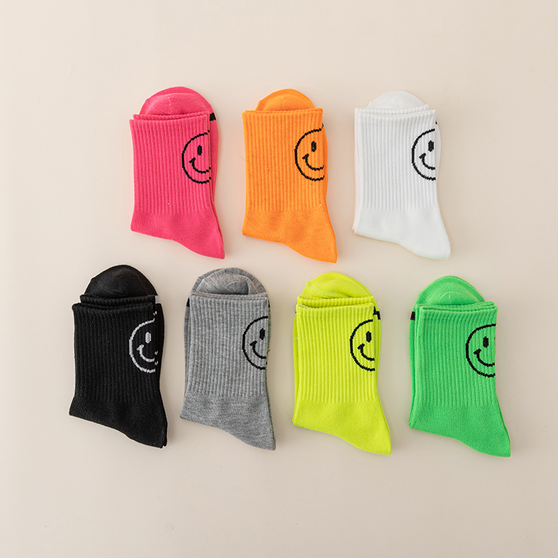 7-Pair Pack Happy Sock Collection - Soft & Comfortable Footwear Essentials