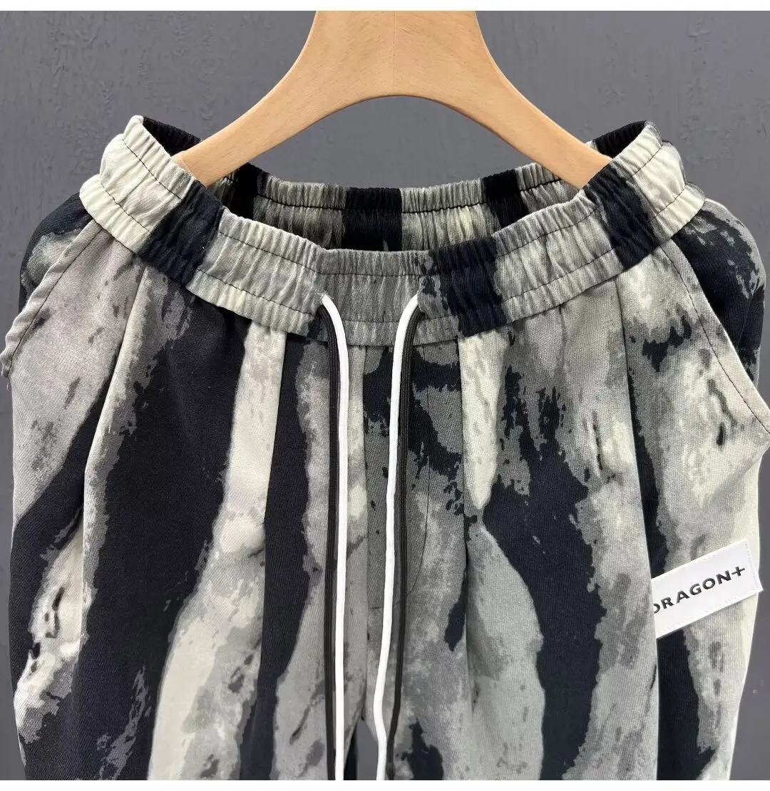 Joggers Mens Summer Pants Man Trousers for Men Korean Dongdaemun Big Size Male Clothes Jogging Sport Mens Clothing Running 250227