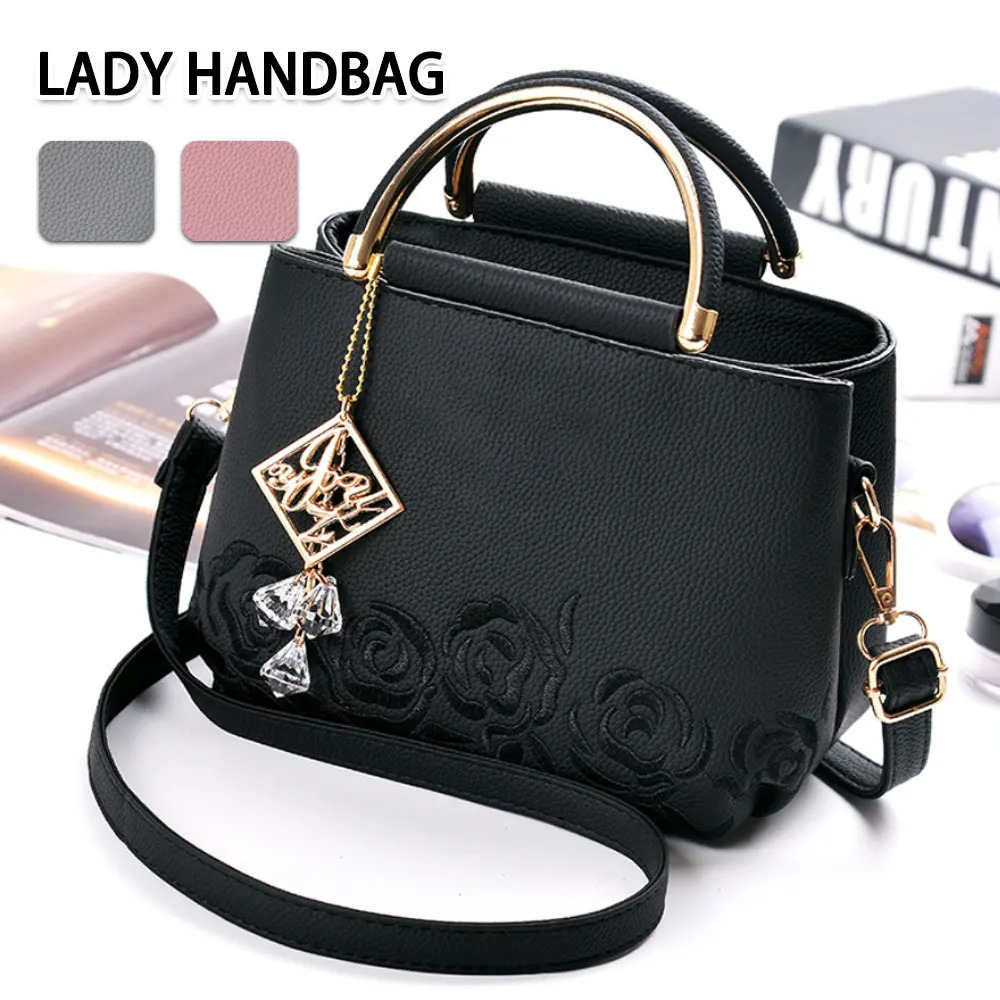 Ship from US Women Handbag Shoulder Messenger Bucket Bag Casual Tote Stylish Ladies Large Capacity PU Crossbody 250227FBB