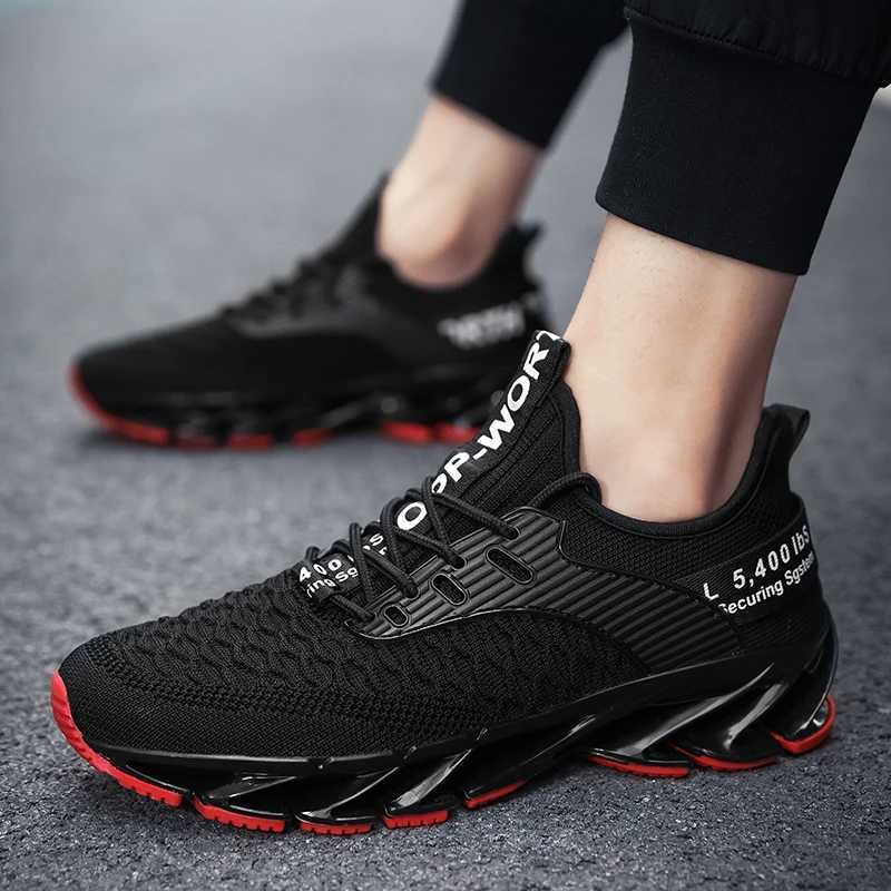 New outdoor mens free running mens jogging walking sports shoes high-quality lace sports breathable blade sports shoes Z250227