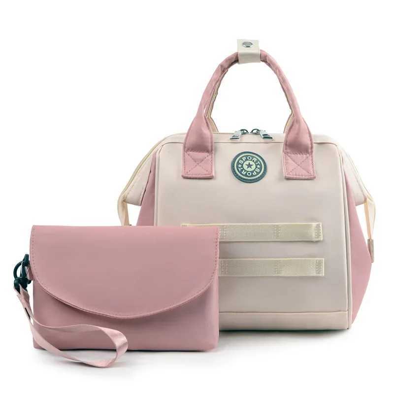 Diaper Bags Mummy Bag Small and Cute Detachable Front Pocket Multifunctional Mother and Baby Bag Waterproof Lightweight Cross-body Handbag Y250227CBYX