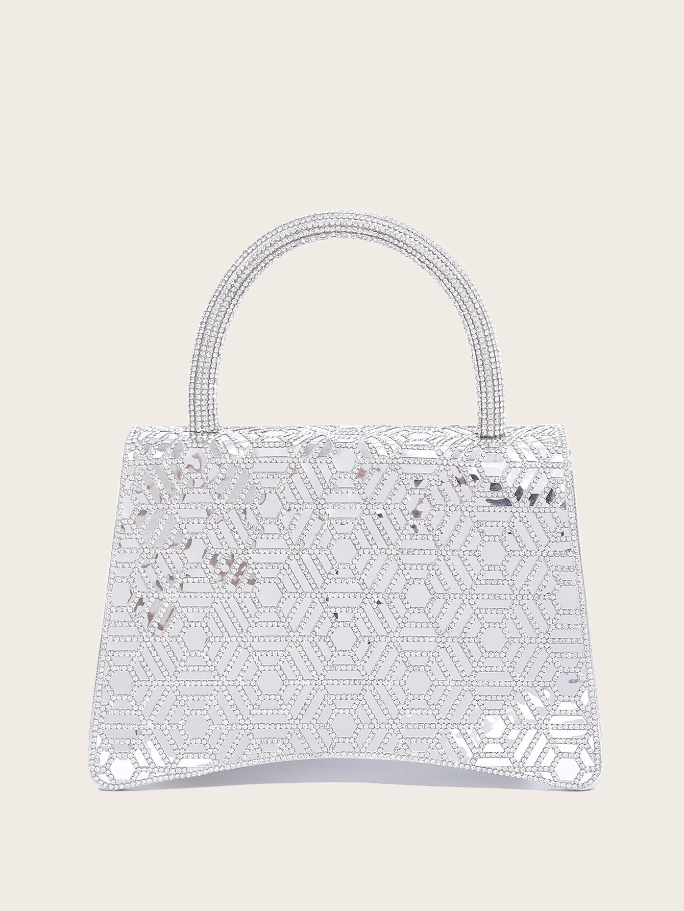 Women Evening Clutch Bag Female Crystal Day Wedding Purse Party Banquet Silver Clutches Sequin Shoulder 250226