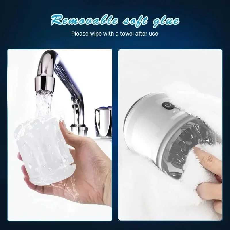 Male Masturbation Cup Automatic Sucking Blowjob Masturbation Equipment Machine Sex Toys Adult Goods for Man Masturbators CupXJ250227