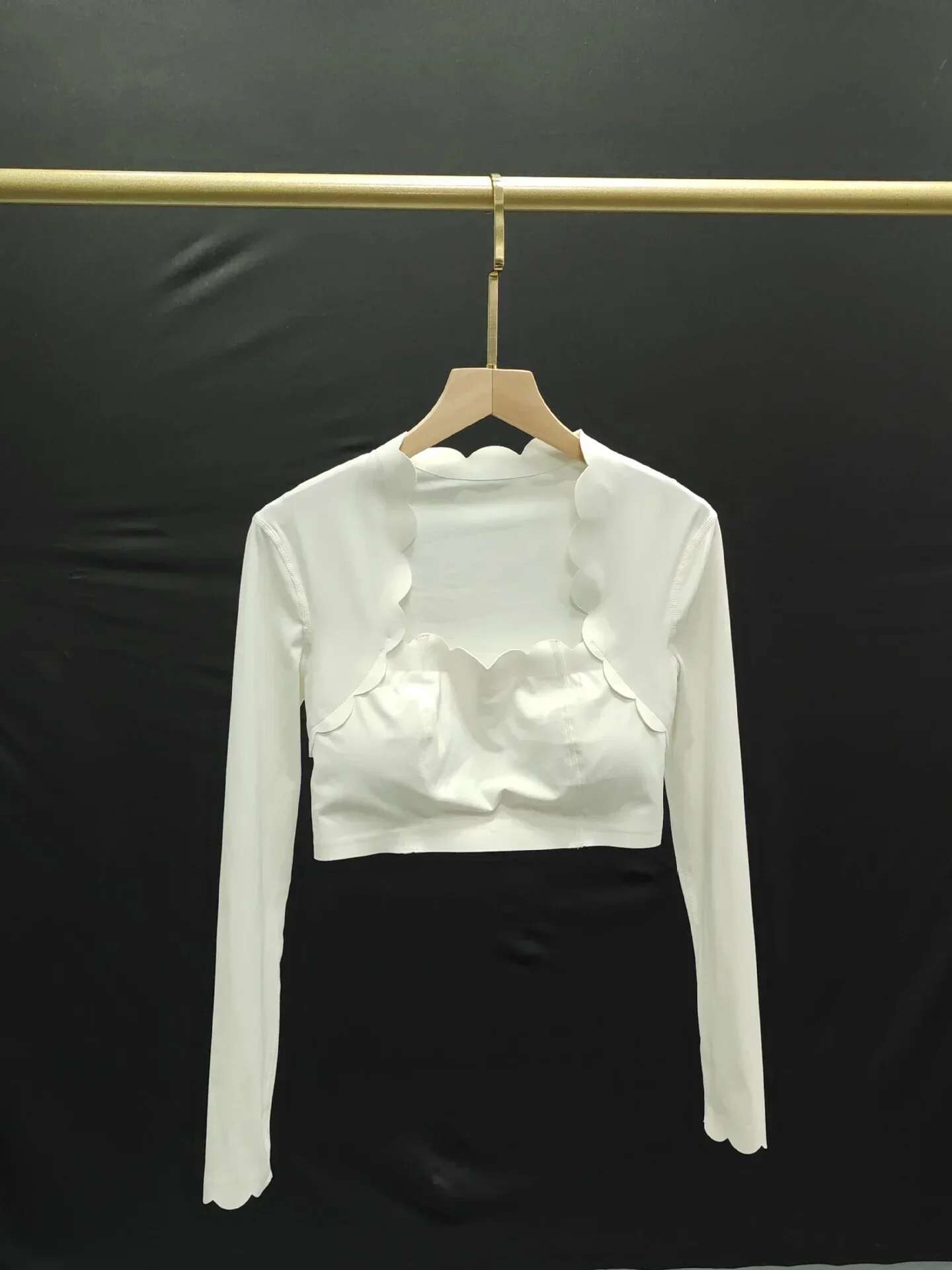 Yoga Sports Long Sleeve Lace Square Collar Elastic Tight Fast Drying Fiess Training Top Pant Sets Women's Tracksuit