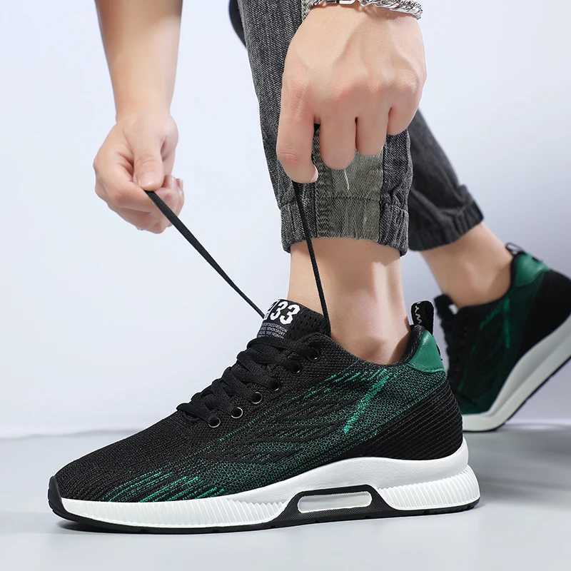 6CM Elevator Lift Sneakers Relax Breathable NEW top Soft Mesh Men Casual Summer Invisible Height Increase Shoes Taller Z250224
