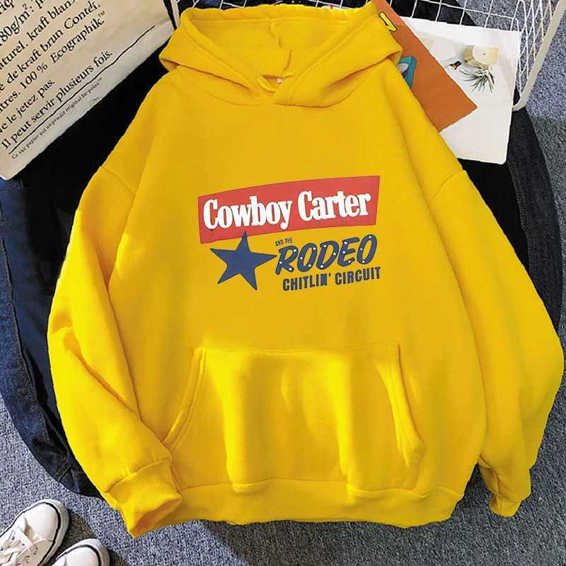 Cowboy Carter Fashion Hoodie Unisex Long Slve Pullover Sweater Cool Casual Harajuku Style L251018FMT8