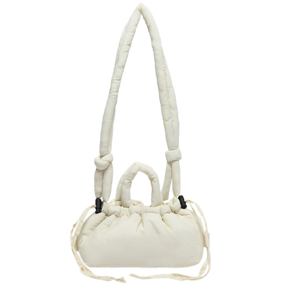 Ship from US Candy Color Fashion Handbag Soft Puffer Crossbody Bag with Adjustable Strap Top Handle for Women Work Shopping Travel 250227FBB