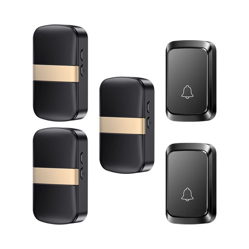 LED Flash Smart Doorbell Wireless Doorbell Home Battery Type DoorBell call Reminder Home Safety Alarm