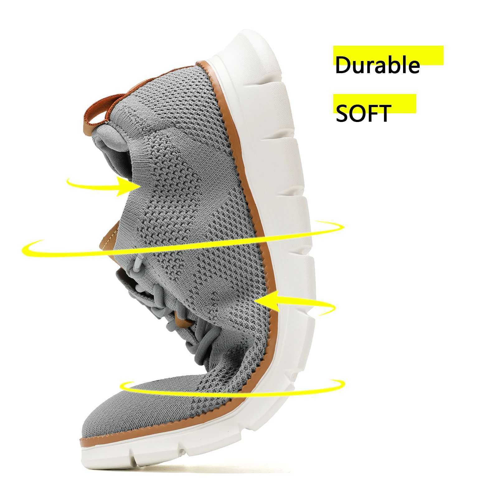Mens mesh casual sports shoes lightweight and breathable dress shoes comfortable walking Oxford shoes machine Z250227