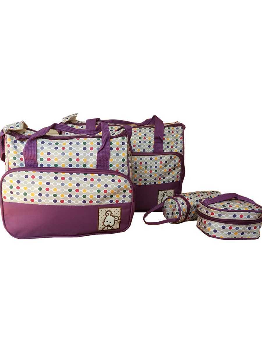 Diaper Bags Mummy urine bag set nap storage organizer large capacity pregnant travel bag shoulder bag handbag baby stroller bag Y250227PHYO