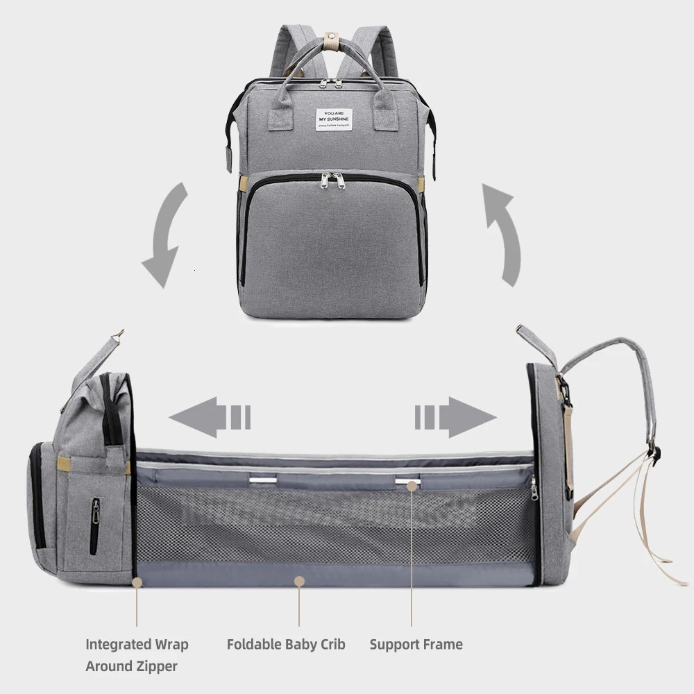 20L Diaper Bags for Baby Multifunction Waterproof Travel Backpack born 0-12 Months Diaper Bag Suitcases Travel Baby Nappy Bag 250227