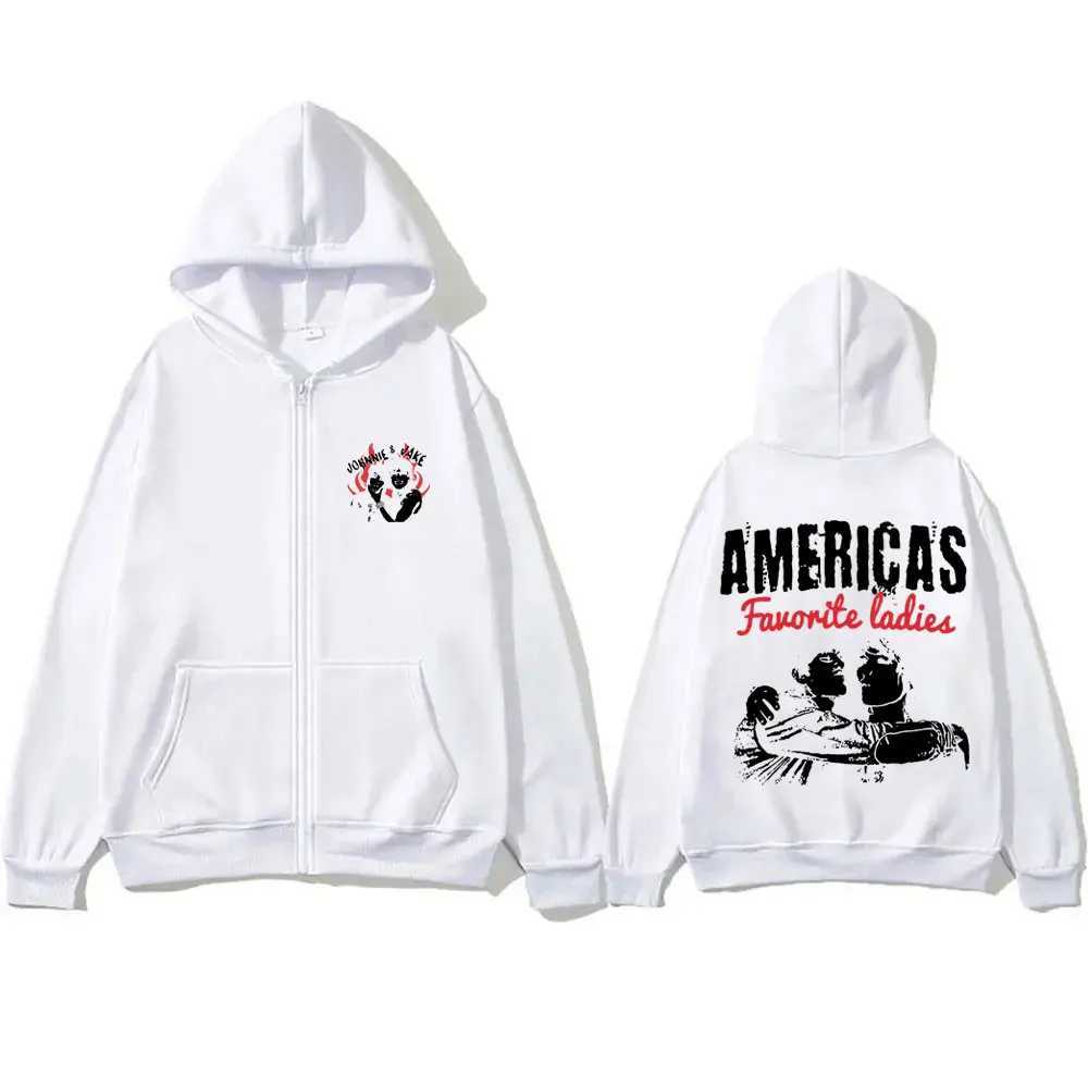 Oversized Zipper Jean Jacket Womens Casual Fashion Zip Up Coat L251018SU5L