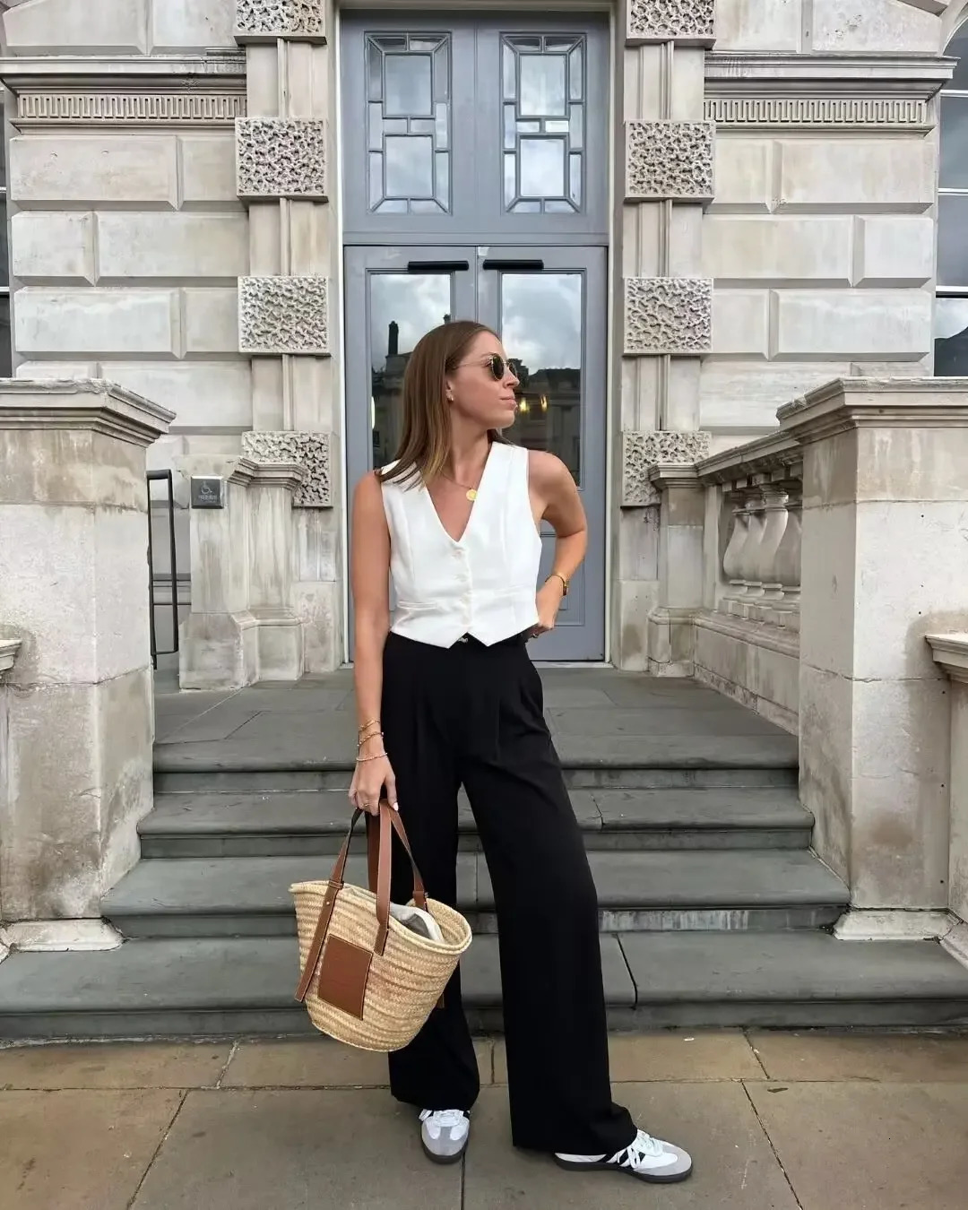 SLTNX 15 Colors Womens Vest Summer Sleeveless Vests for Women Chic VNeck Singlebreasted Waistcoat Tops Ladies 250226