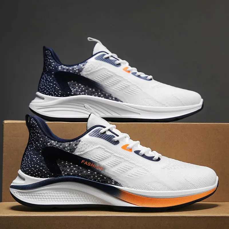 Fashion Men Sneakers Mesh Casual Shoes Lac-up Men Shoes Lightweight Vulcanize Shoes Walking Sneakers Shoes Men Z250227-1