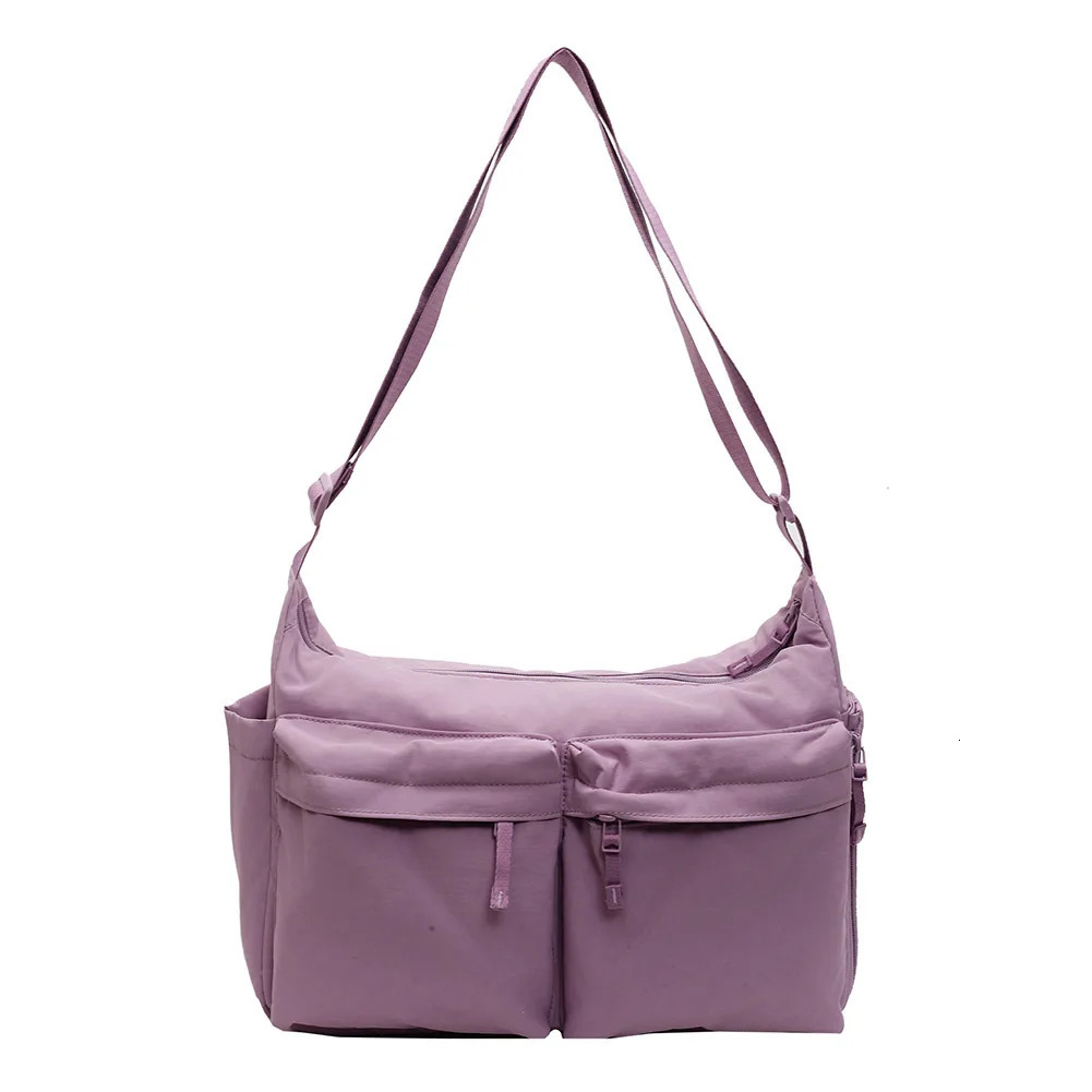 Ship from US Women Puffy Crossbody Bag Large Capacity Simple Tote Handbag Adjustable Strap Padded Satchel Female Commute 250227FBB