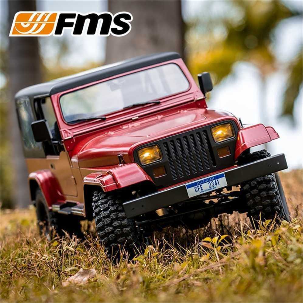 New Product Fms Rochobby 1 10 Mashigan Rc Rock Crawler Rs Red 4wd Artr 11033 Roc11033 Rsrd No Battery Adults And Kids Toys Aa779
