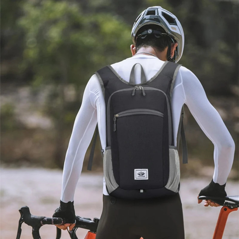 Ship from US 20L Outdoor Waterproof Folding Camping Hiking Backpack Lightweight Travel Bicycle Suitable for Men Durable Daypack 250227FBB