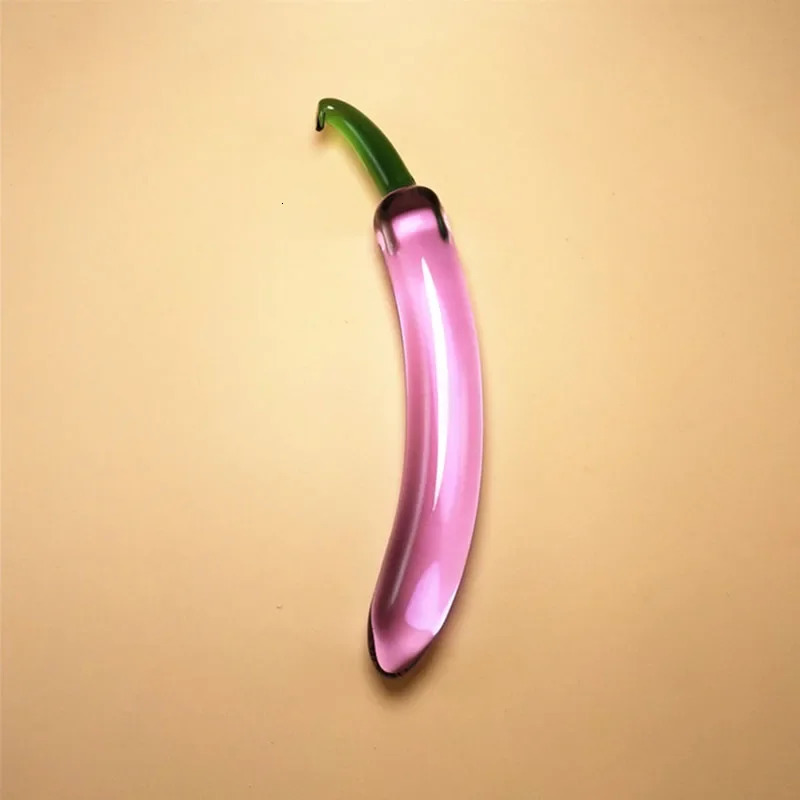 Glass Dildo For Women Masturbation Sex Toy 4 Styles Fruit Vegetable Artificial Penis Anal Plug Sex Toy Tune Gays Sex Product 250227