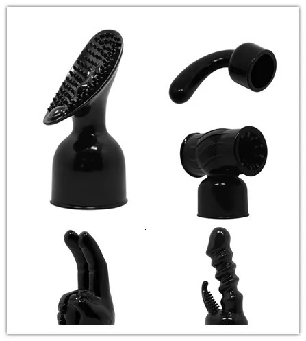 BAILE5 Size AV Vibrator Headgear G-spot Stimulator Female Masturbator Sex Products Magic Wand Vibrator Head Attachments Sex Toy 250227