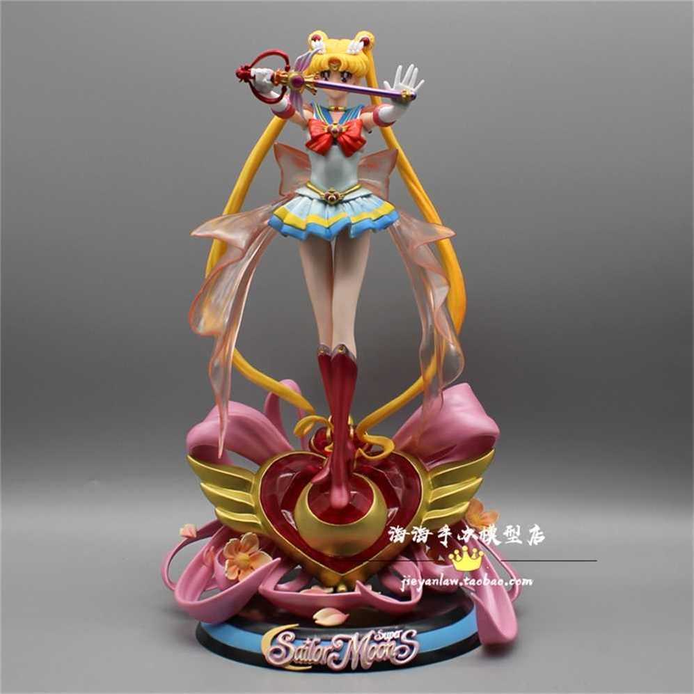 Sailor Moon Figure Eternal Tiare Pvc Tsukino Usagi Action Doll Model Decor Figurine Anime Peripheral Aa779