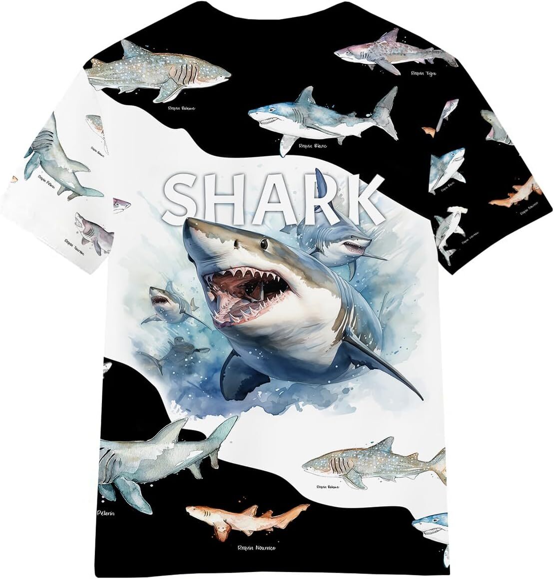 Mens T shirt Novelty Graphic T-Shirt 3D Digital Print Casual Short Sleeve Shirt Summer Tee for Boys and Girls tee Casual tops summer clothes