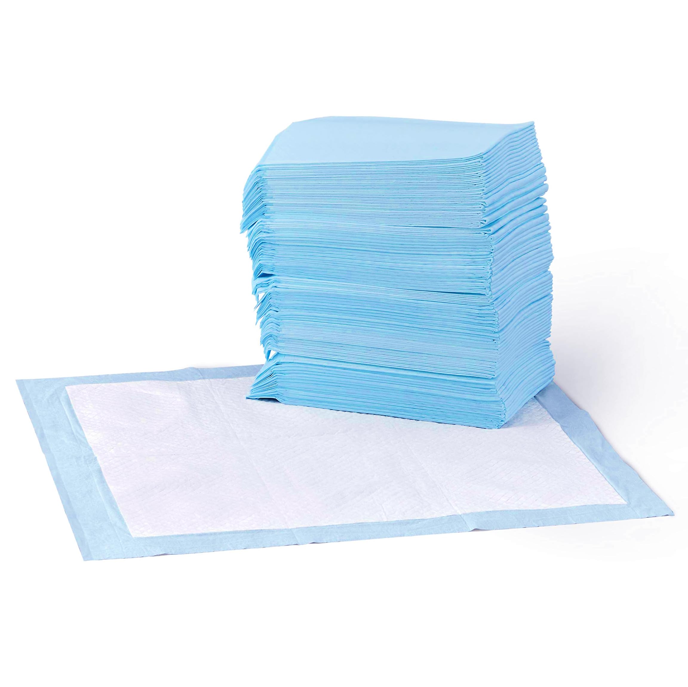 Amazon Basics Dog and Puppy Pee Pads with Leak-Proof Quick-Dry Design for Potty Training