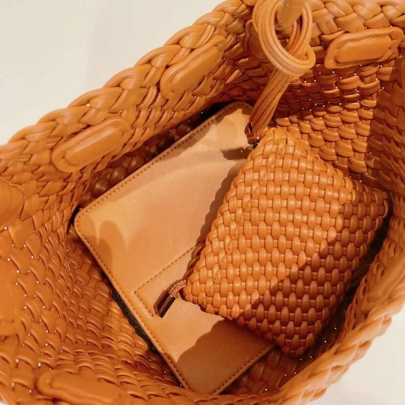 Women's Bags Designer Brand New High-quality Vintage Woven Women's Tote Female Shoulder Underarm Basket Bag Hot Sale Free Shipping