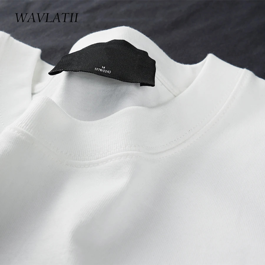 WAVLATII Oversized Summer T shirts for Women Men Brown Casual Female Korean Streetwear Tees Unisex Basic Solid Young Cool Tops 250222
