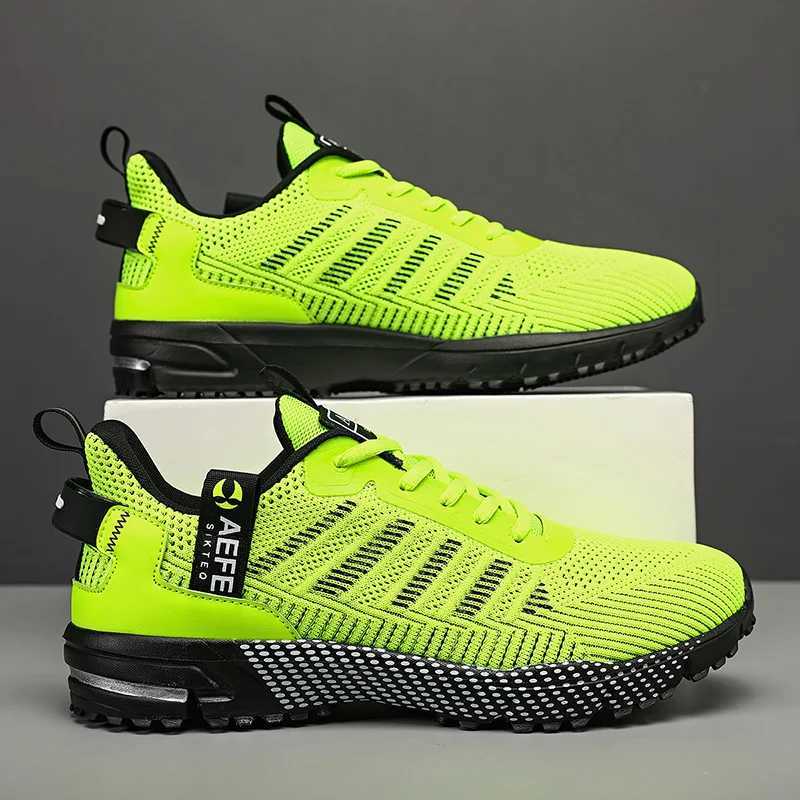 2024 New Men Running Shoes Breathable Outdoor Sports Shoes Lightweight Sneakers for Men Comfortable Athletic Training Footwear Z250905