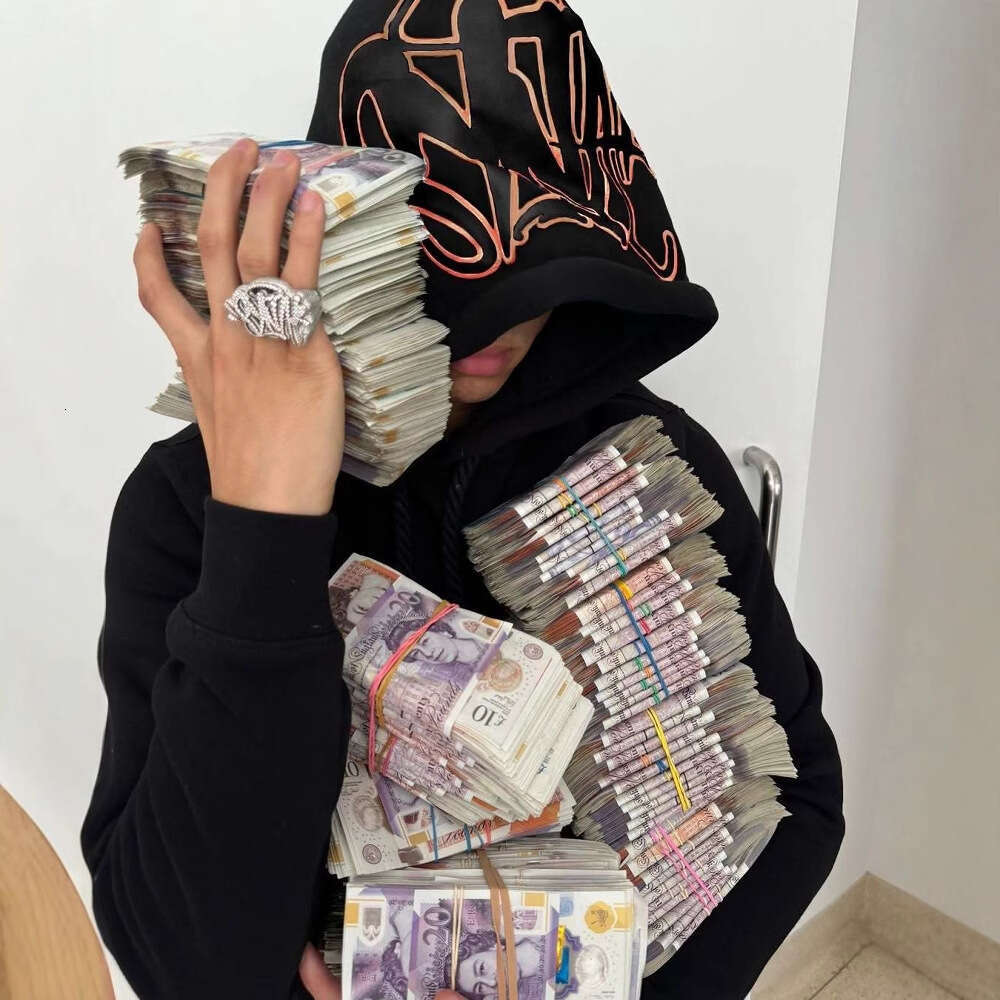 Autumn Fashion Brand Printed Loose Sweater Y2K Hip Hop Street Wear Men's and Women's Pullover Casual Top