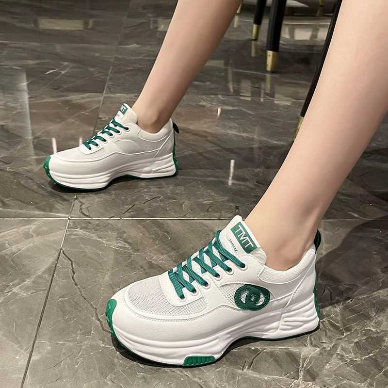 free shipping casual shoes designer trainers white green black mesh leather breathable outdoor sports runner running shoe sneakers