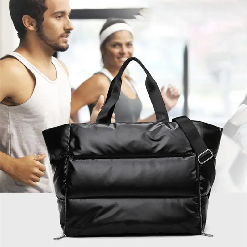 Ship from US Large Capacity Outdoor Waterproof Travel Bags Wet Dry Separation Bag Portable Shoulder Sports Gym for Fitness 250227FBB