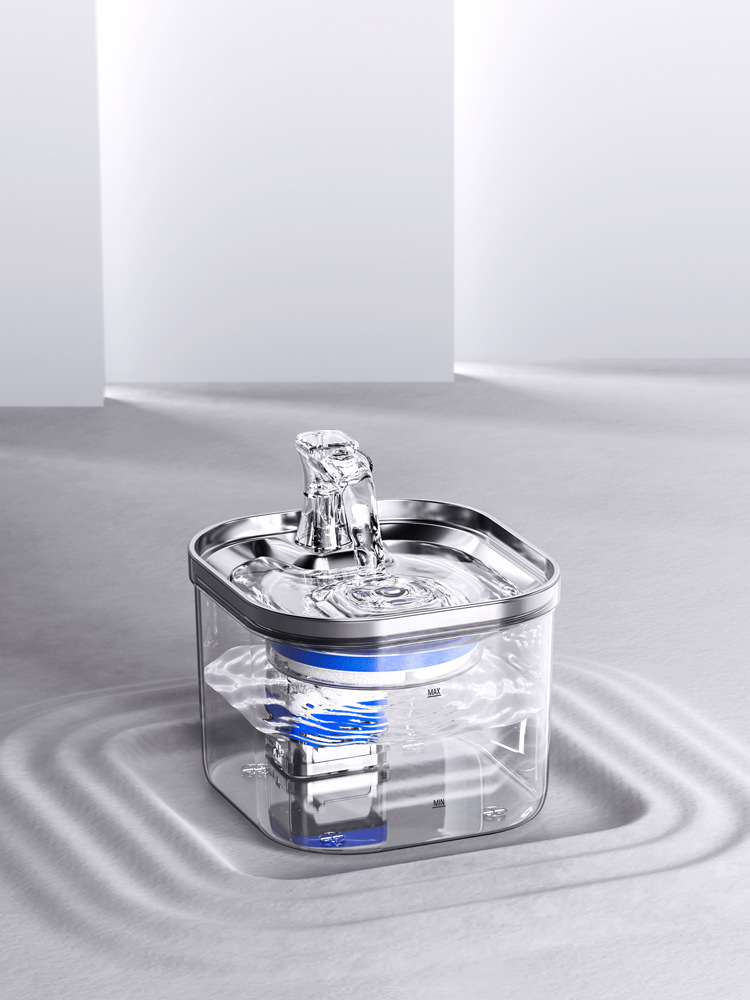 stainless steel pet water dispenser ,automatic fountain senscr