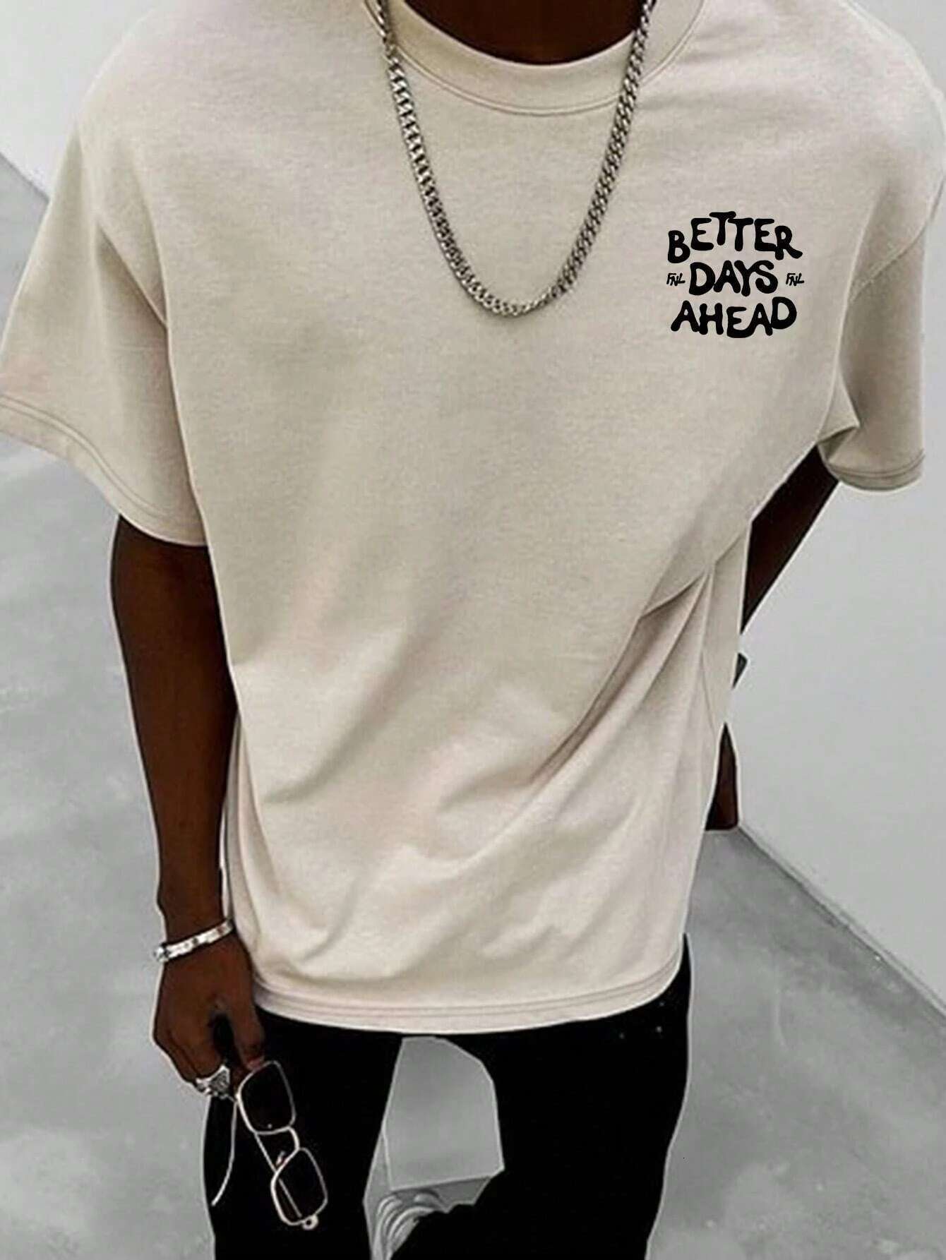 Men's Pure Cotton T-shirt Retro Versatile Fashion Plus Size Top Casual Short Sleeved Street Wear Classic New Comfortable Breathable T-shirt