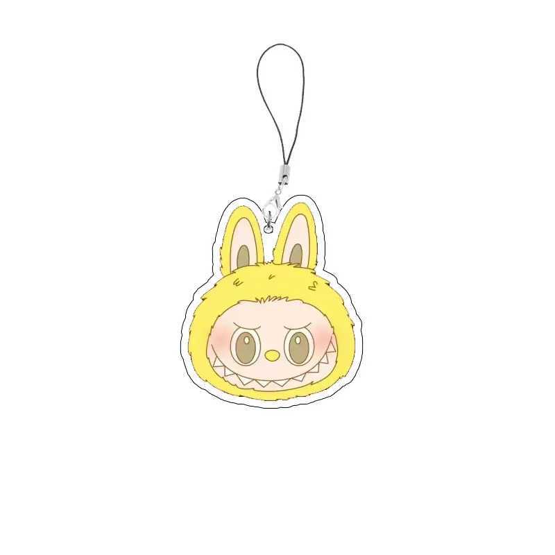 Charm Keychain Acrylic Labs Small Mobile Phone Chain Key Rin Accessories Fans Gifts Free shipping