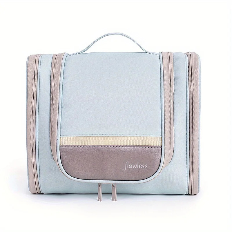 Ship from US Toiletry Bag Travel Cosmetic Make Up Organizer With Hanging Hook Portable Waterproof Bathroom Shower Large Capacity O w250227FBB