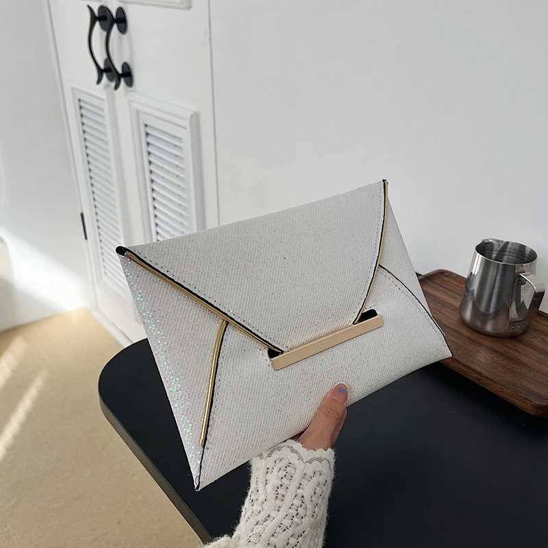 Women Luxury Shiny Clutch Solid Color Sequins Evening Purse Elegant Bling Clutch Envelope Wristlet Bag Ladies Wedding BagXJ250227