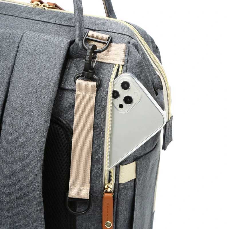 Diaper Bags Womens Backpack Large Capacity High Quality Waterproof Oxford Cloth Multi-pocket Mummy Bag Baby Diaper Storage Bags Fashion New Y250227G19