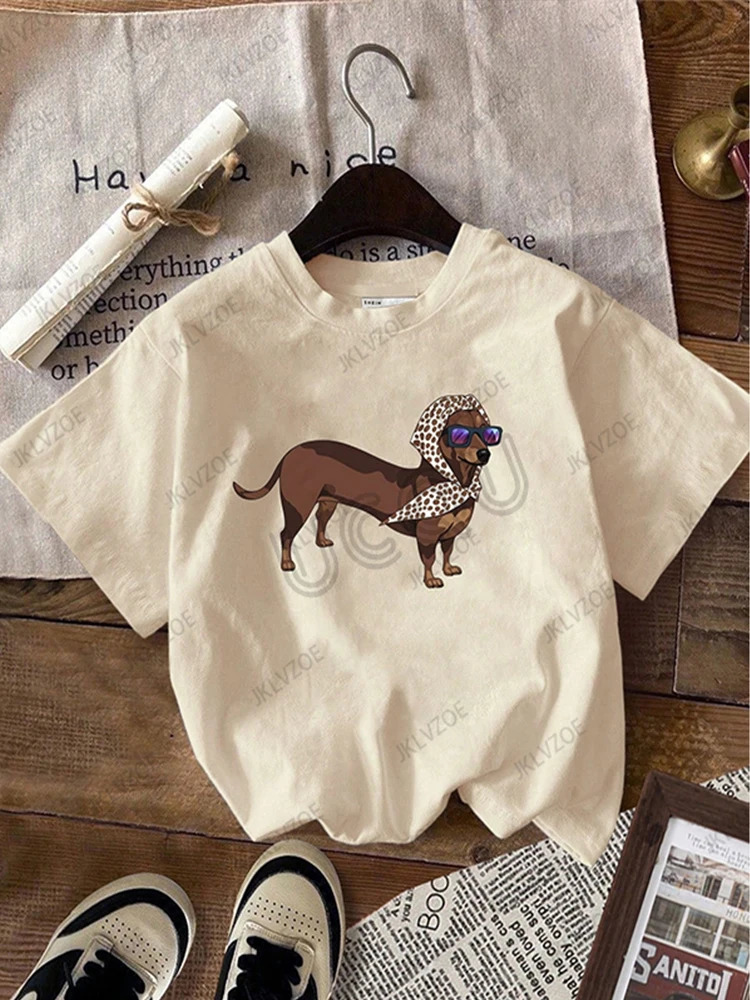 Summer Sporty Cotton T-Shirts Lip Printed Female Clothing Short Sleeve O-neck Tees Funny Women T Shirt Vintage Unisex Tops 250227