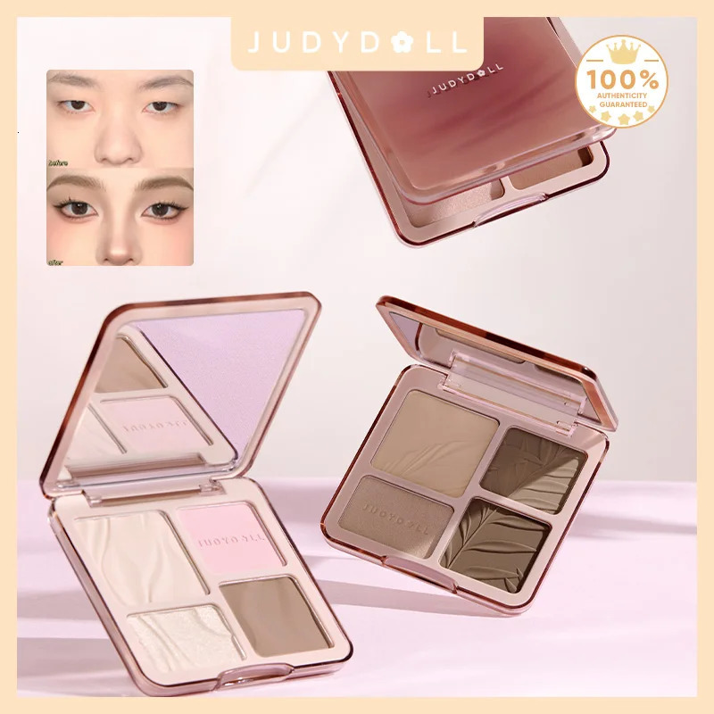Judydoll Highlight Contouring Palette Comprehensive Contour Matte Brightening Expansion Shadow Nose Silhoue 250219