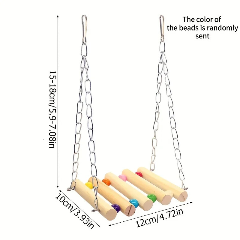 Birds Toy Pet Bird Parrot Parakeet Budgie Cockatiel Cage Hut Nest Bird Toy Hammock Swing Toy Hanging Toy Brinquedo Pet Supplies 250226