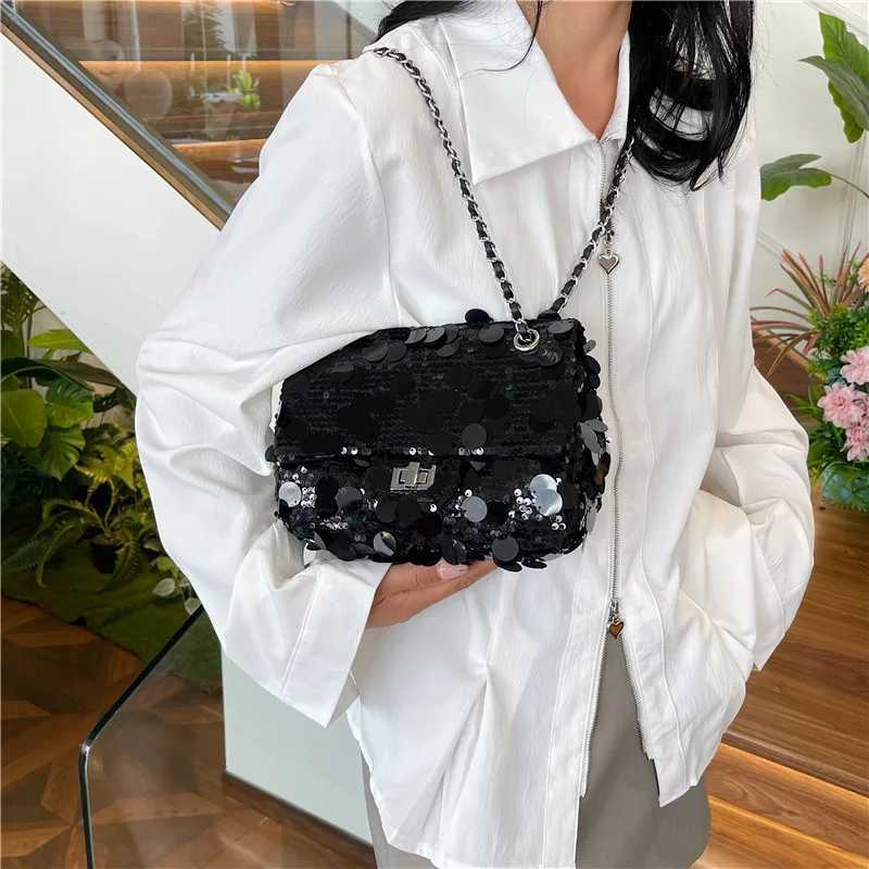 New Arrival Shoulder Bags for Women FAshionable Sequin Crossbody Bag Cute Purses and Handbags T250227