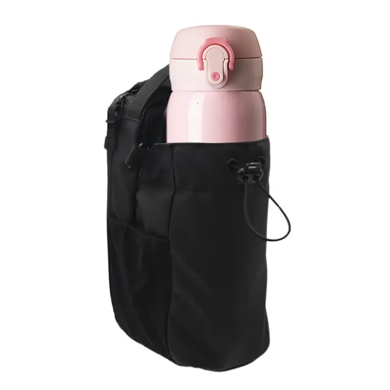 Ship from US CrossBorder Sport Water Bottle Bag Magnetic Absorption Fitness Gym Portable 250227FBB