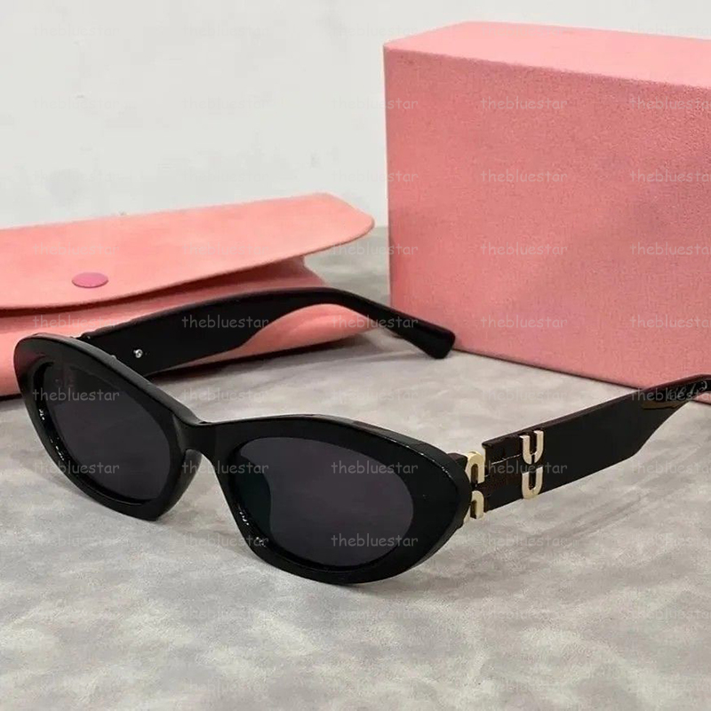 White Women Shades Mens Sunglasses Designer Eyewear Black Outdoor Oval Sunglass Frame Luxury Sun Glasses Casual Vintage Eyeglass With Box Gifts CYD24022701F6