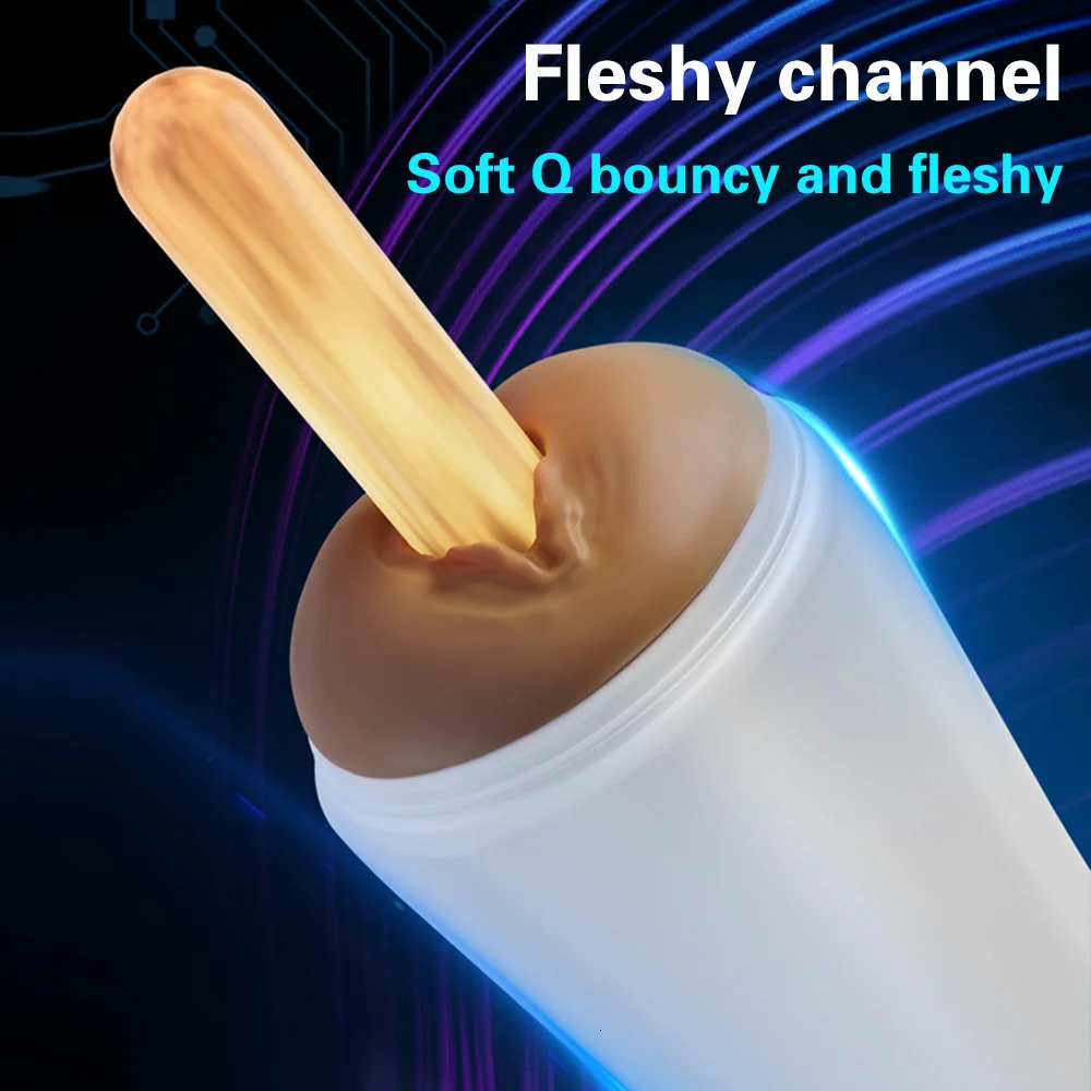 Male Masturbator Cup Vibration Automatic Blowjob Real Vagina pocket Vibrating Bullet Penis Oral Adults Sex Toys For Man 250210